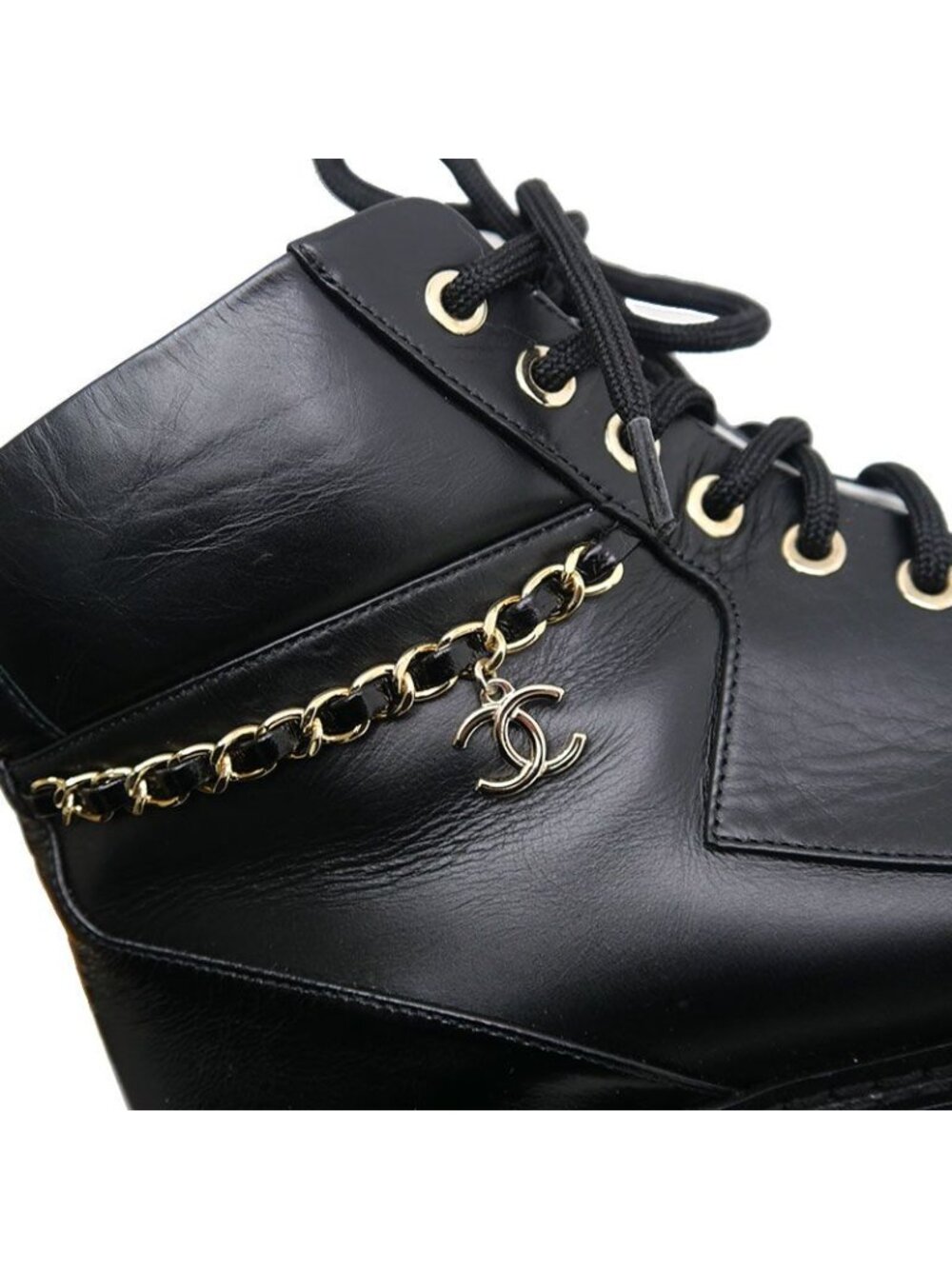 Chanel Short Boots Platform 37 Shoes - Picture 6 of 10